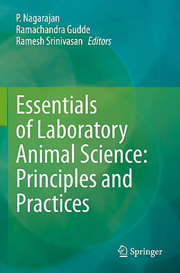 Couverture cartonnée Essentials of Laboratory Animal Science: Principles and Practices de 