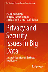 eBook (pdf) Privacy and Security Issues in Big Data de 