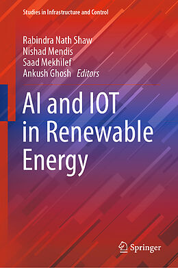 Livre Relié AI and IOT in Renewable Energy de 