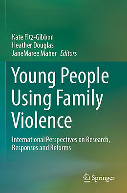 Couverture cartonnée Young People Using Family Violence de 