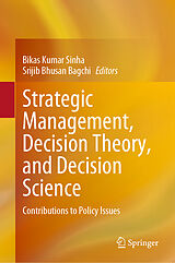 E-Book (pdf) Strategic Management, Decision Theory, and Decision Science von 