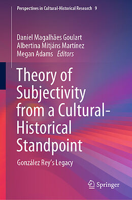 Fester Einband Theory of Subjectivity from a Cultural-Historical Standpoint von 