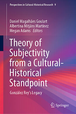 eBook (pdf) Theory of Subjectivity from a Cultural-Historical Standpoint de 