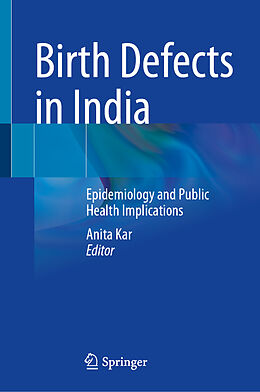 Livre Relié Birth Defects in India de 