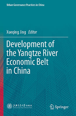 Couverture cartonnée Development of the Yangtze River Economic Belt in China de 