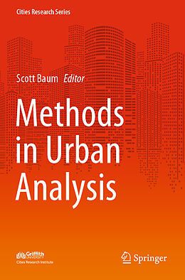 Couverture cartonnée Methods in Urban Analysis de 