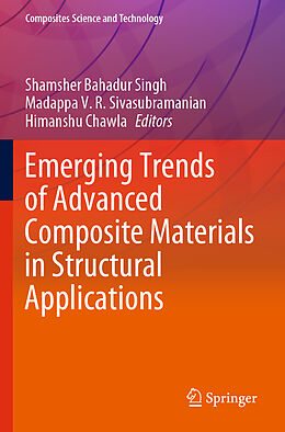 Couverture cartonnée Emerging Trends of Advanced Composite Materials in Structural Applications de 