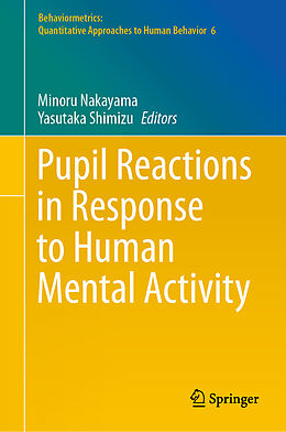 Fester Einband Pupil Reactions in Response to Human Mental Activity von 