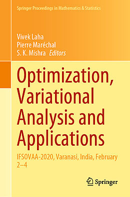 Livre Relié Optimization, Variational Analysis and Applications de 