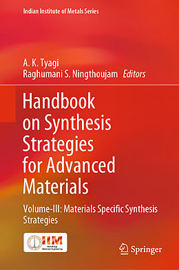 Livre Relié Handbook on Synthesis Strategies for Advanced Materials de 