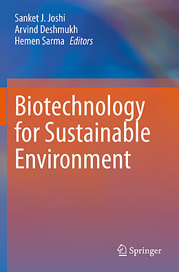 Couverture cartonnée Biotechnology for Sustainable Environment de 