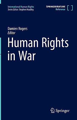 Livre Relié Human Rights in War de 