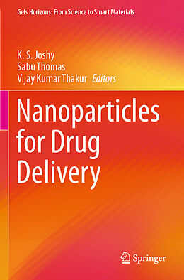 Couverture cartonnée Nanoparticles for Drug Delivery de 