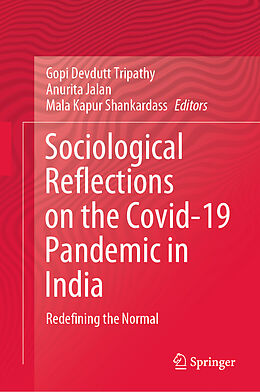 Livre Relié Sociological Reflections on the Covid-19 Pandemic in India de 