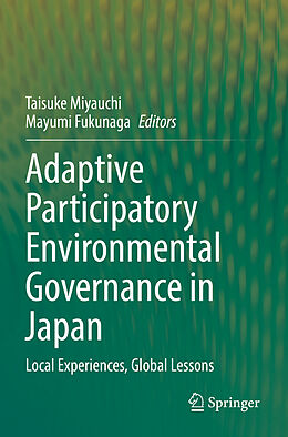 Kartonierter Einband Adaptive Participatory Environmental Governance in Japan von 