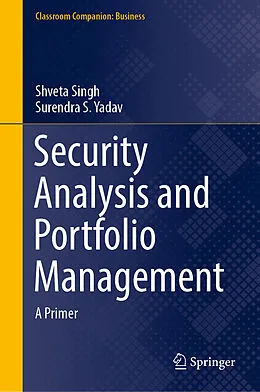 E-Book (pdf) Security Analysis and Portfolio Management von Shveta Singh, Surendra S. Yadav