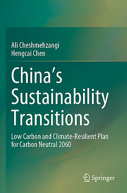 Couverture cartonnée China's Sustainability Transitions de Hengcai Chen, Ali Cheshmehzangi
