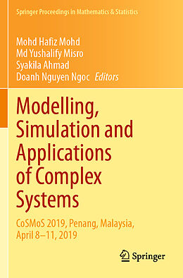 Couverture cartonnée Modelling, Simulation and Applications of Complex Systems de 
