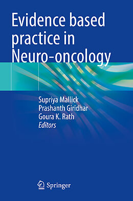 Couverture cartonnée Evidence based practice in Neuro-oncology de 