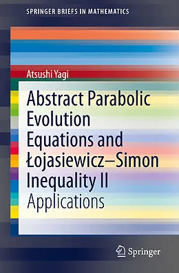 E-Book (pdf) Abstract Parabolic Evolution Equations and Lojasiewicz-Simon Inequality II von Atsushi Yagi