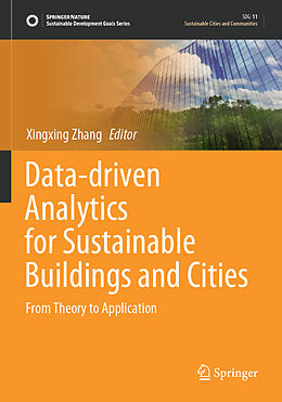 Kartonierter Einband Data-driven Analytics for Sustainable Buildings and Cities von 