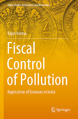 Couverture cartonnée Fiscal Control of Pollution de Rajat Verma