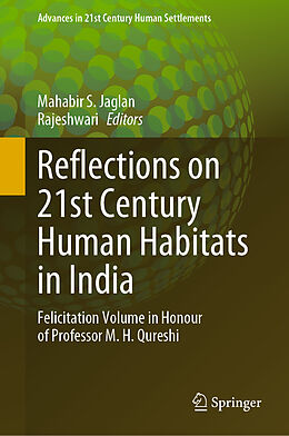 Livre Relié Reflections on 21st Century Human Habitats in India de 