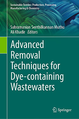 Livre Relié Advanced Removal Techniques for Dye-containing Wastewaters de 