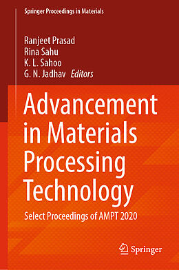 Livre Relié Advancement in Materials Processing Technology de 