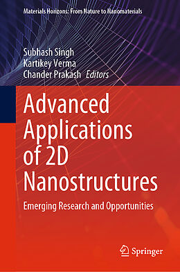 Livre Relié Advanced Applications of 2D Nanostructures de 