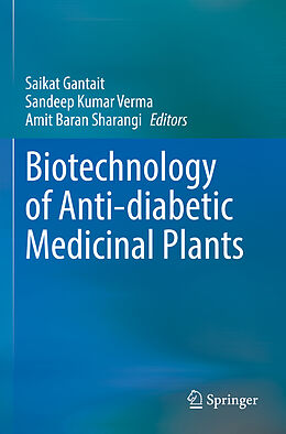 Couverture cartonnée Biotechnology of Anti-diabetic Medicinal Plants de 