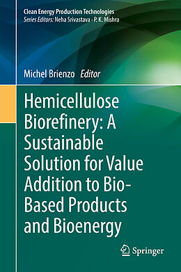 Livre Relié Hemicellulose Biorefinery: A Sustainable Solution for Value Addition to Bio-Based Products and Bioenergy de 