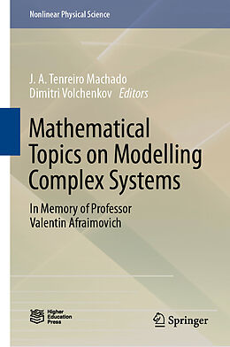 Livre Relié Mathematical Topics on Modelling Complex Systems de 