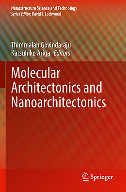 Couverture cartonnée Molecular Architectonics and Nanoarchitectonics de 