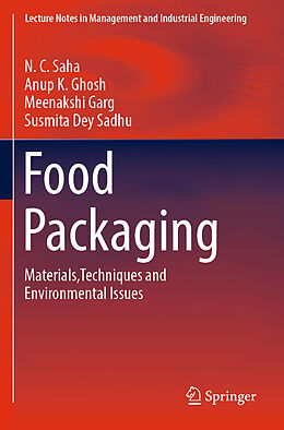 Couverture cartonnée Food Packaging de N. C. Saha, Anup K. Ghosh, Meenakshi Garg