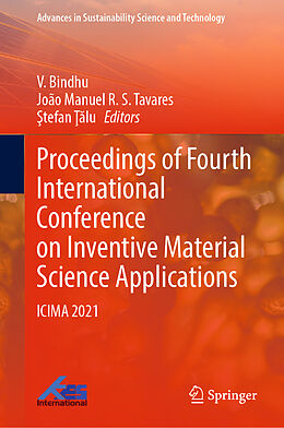 Livre Relié Proceedings of Fourth International Conference on Inventive Material Science Applications de 