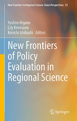 Livre Relié New Frontiers of Policy Evaluation in Regional Science de 