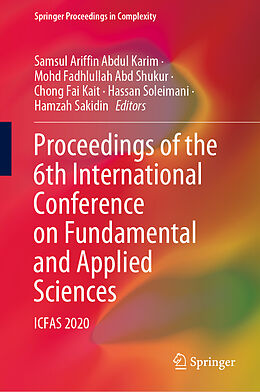 Livre Relié Proceedings of the 6th International Conference on Fundamental and Applied Sciences de 