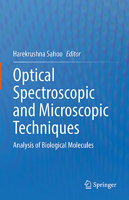 Livre Relié Optical Spectroscopic and Microscopic Techniques de 