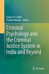 eBook (pdf) Criminal Psychology and the Criminal Justice System in India and Beyond de 