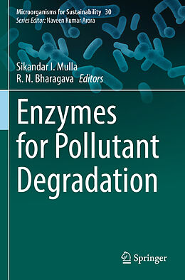 Couverture cartonnée Enzymes for Pollutant Degradation de 