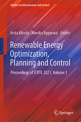 Livre Relié Renewable Energy Optimization, Planning and Control de 