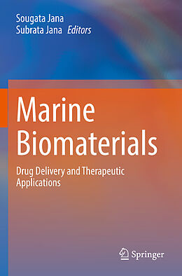 Couverture cartonnée Marine Biomaterials de 