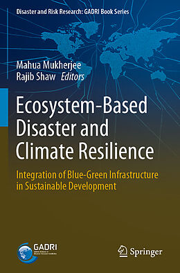 Couverture cartonnée Ecosystem-Based Disaster and Climate Resilience de 