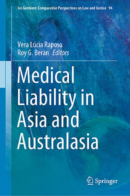 Livre Relié Medical Liability in Asia and Australasia de 