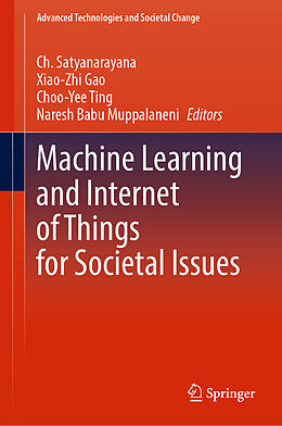 eBook (pdf) Machine Learning and Internet of Things for Societal Issues de 