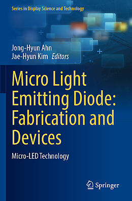Couverture cartonnée Micro Light Emitting Diode: Fabrication and Devices de 