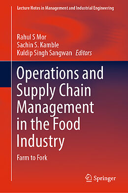 Livre Relié Operations and Supply Chain Management in the Food Industry de 