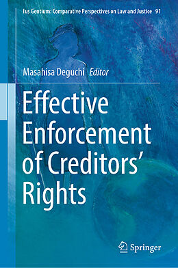 Livre Relié Effective Enforcement of Creditors  Rights de 