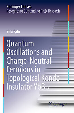 Kartonierter Einband Quantum Oscillations and Charge-Neutral Fermions in Topological Kondo Insulator YbB   von Yuki Sato